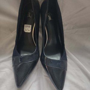 Fiona blue high heeled shoes size 10